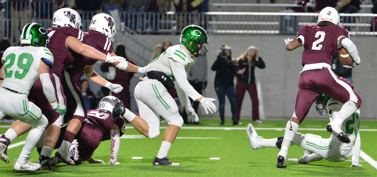 Cuero vs Silsbee 2018 semifinal playoffs