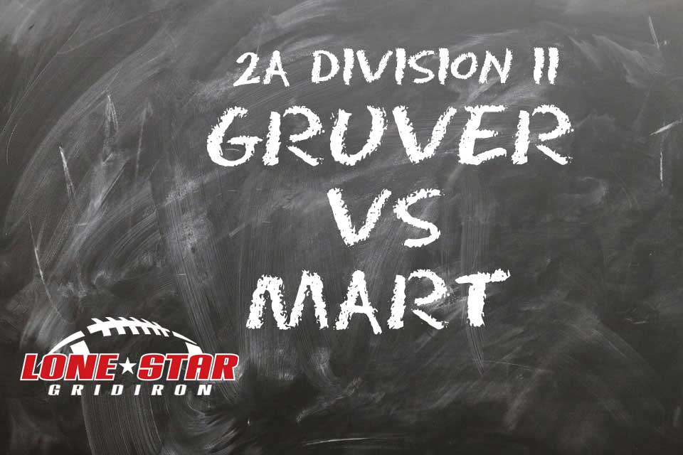gruver vs mart 2018 state title