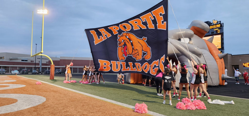 Port Arthur Memorial vs La Porte 100822 by Russell Wilburn