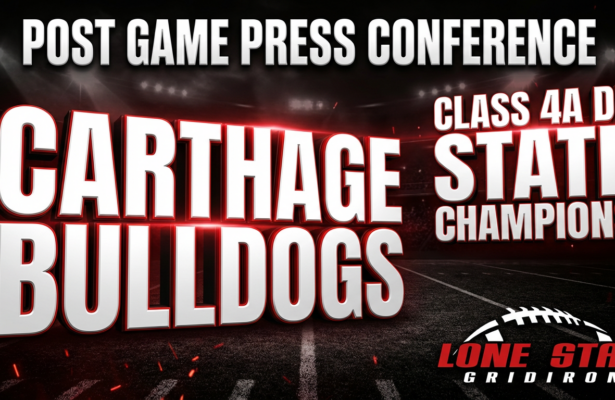 4A DII 2025 State Champion Carthage Bulldogs